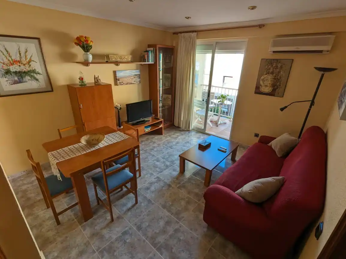 Living room of Apartments for rent in  Tarragona Capital  with Air Conditioner, Heating and Parquet flooring