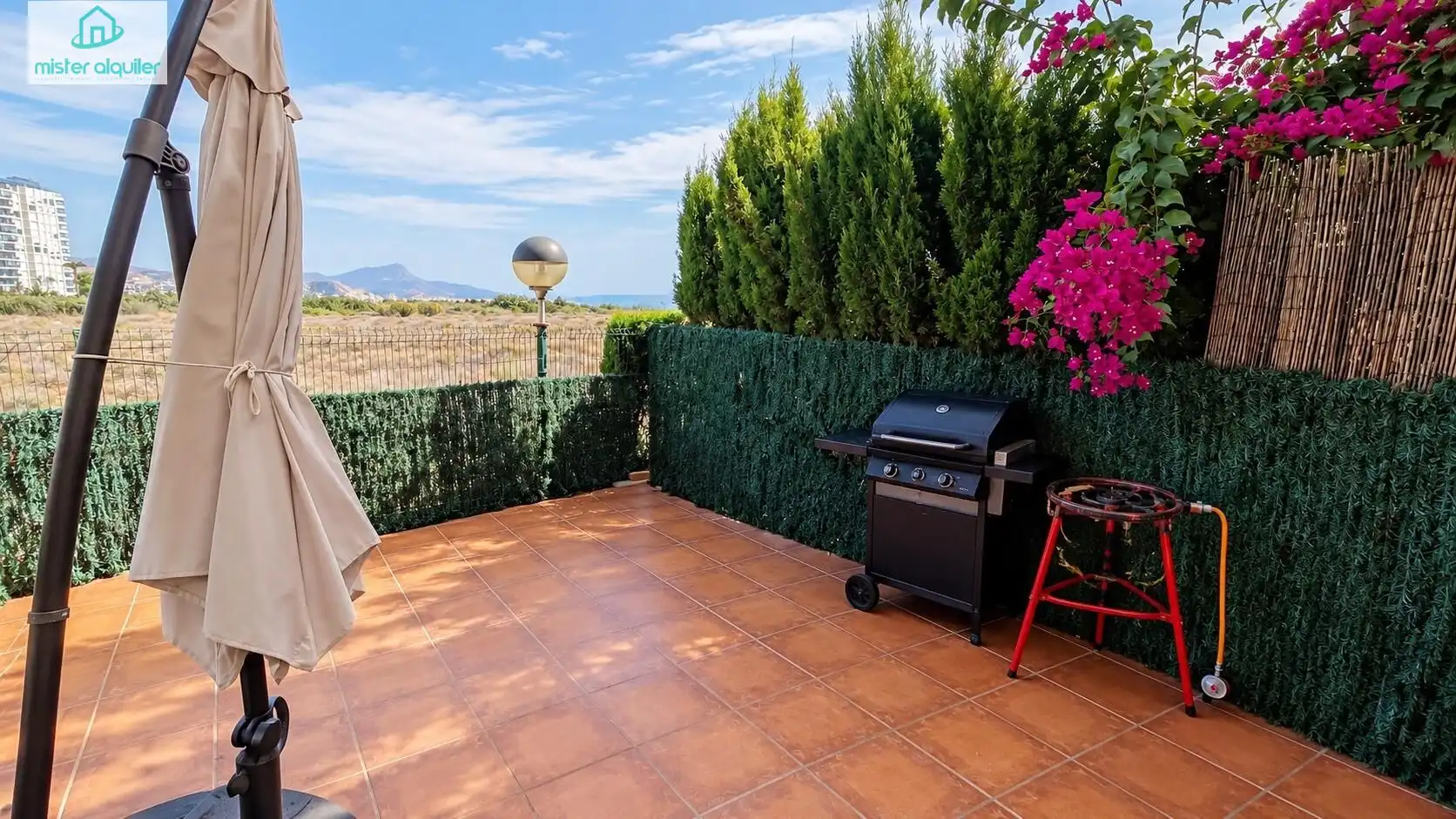 Terrassa de Apartament de lloguer en Playa Muchavista