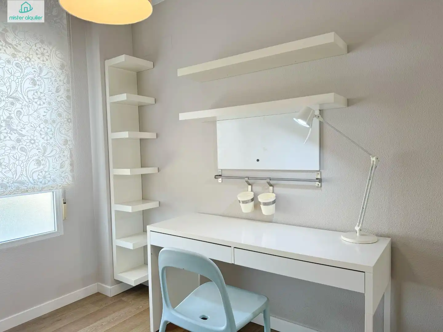 Habitación de Apartamento de alquiler en Sant Joan d'Alacant con Aire acondicionado, Jardín privado y Terraza