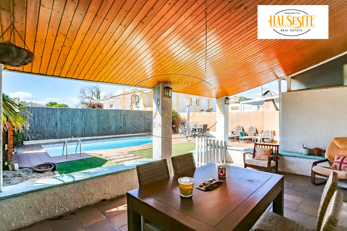 Terraza de Casa o chalet en venta en Sant Pere de Ribes con Aire acondicionado, Calefacción y Jardín privado