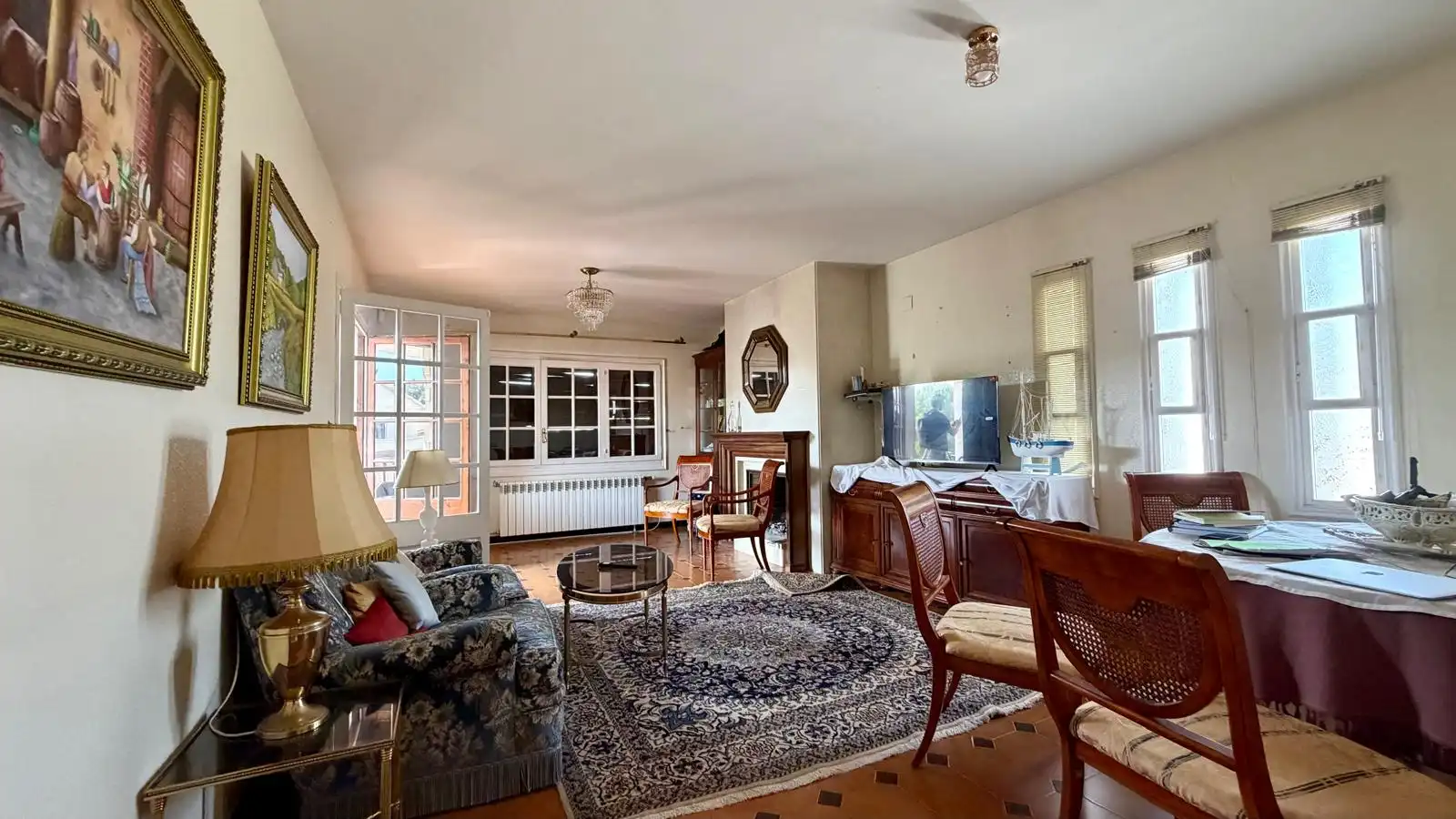 Sala de estar de Casa o chalet en venta en Cunit con Amueblado y Horno