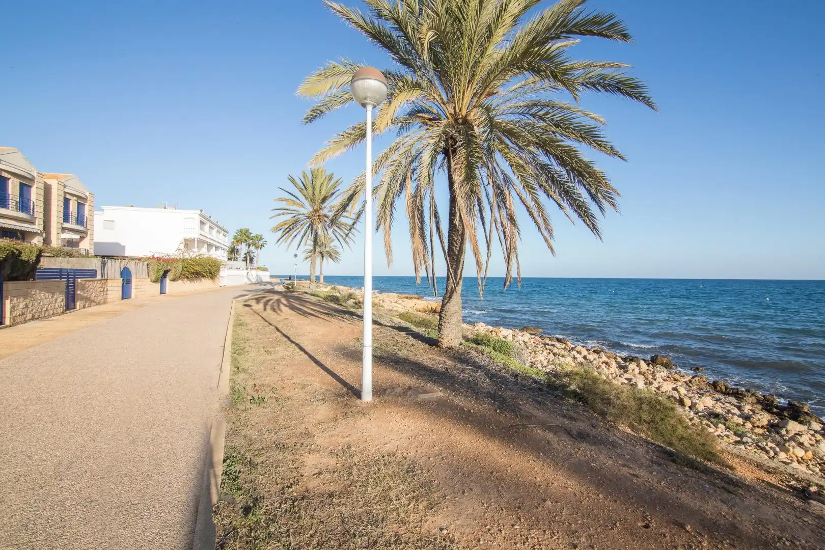 Vista exterior de Casa o chalet en venta en Santa Pola con Aire acondicionado, Calefacción y Jardín privado