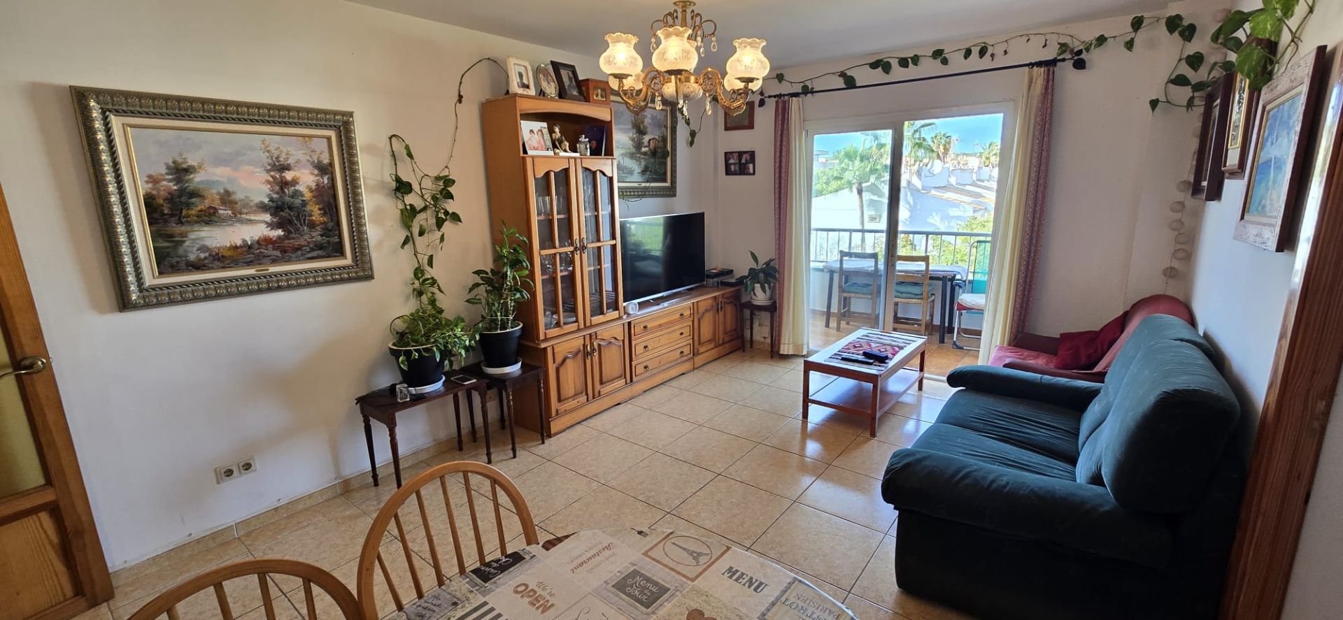 Living room of Flat for sale in Calvià  with Terrace and Furnished