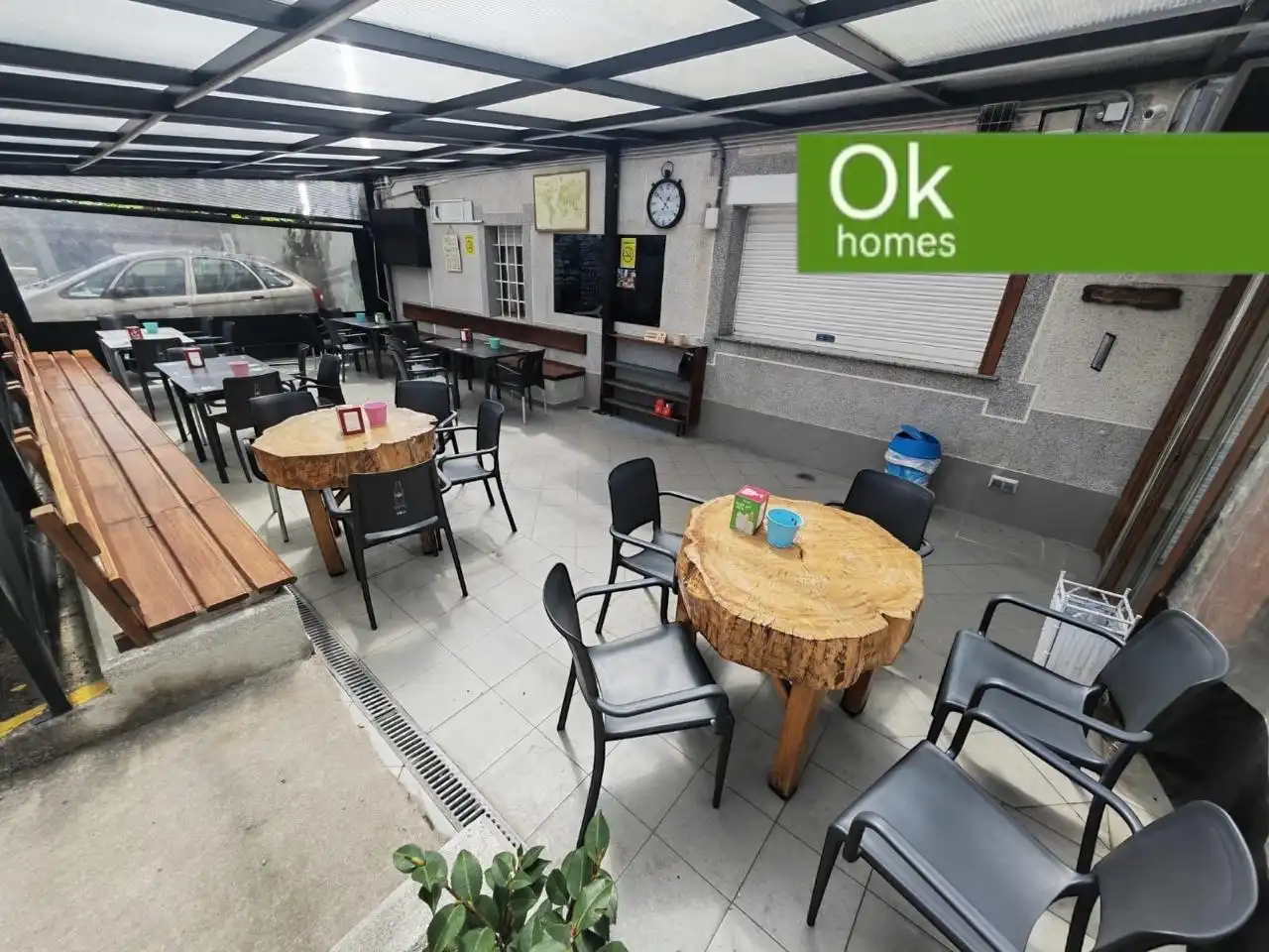 Terrassa de Casa adosada en venda en Oza dos Ríos amb Calefacció, Jardí privat i Terrassa
