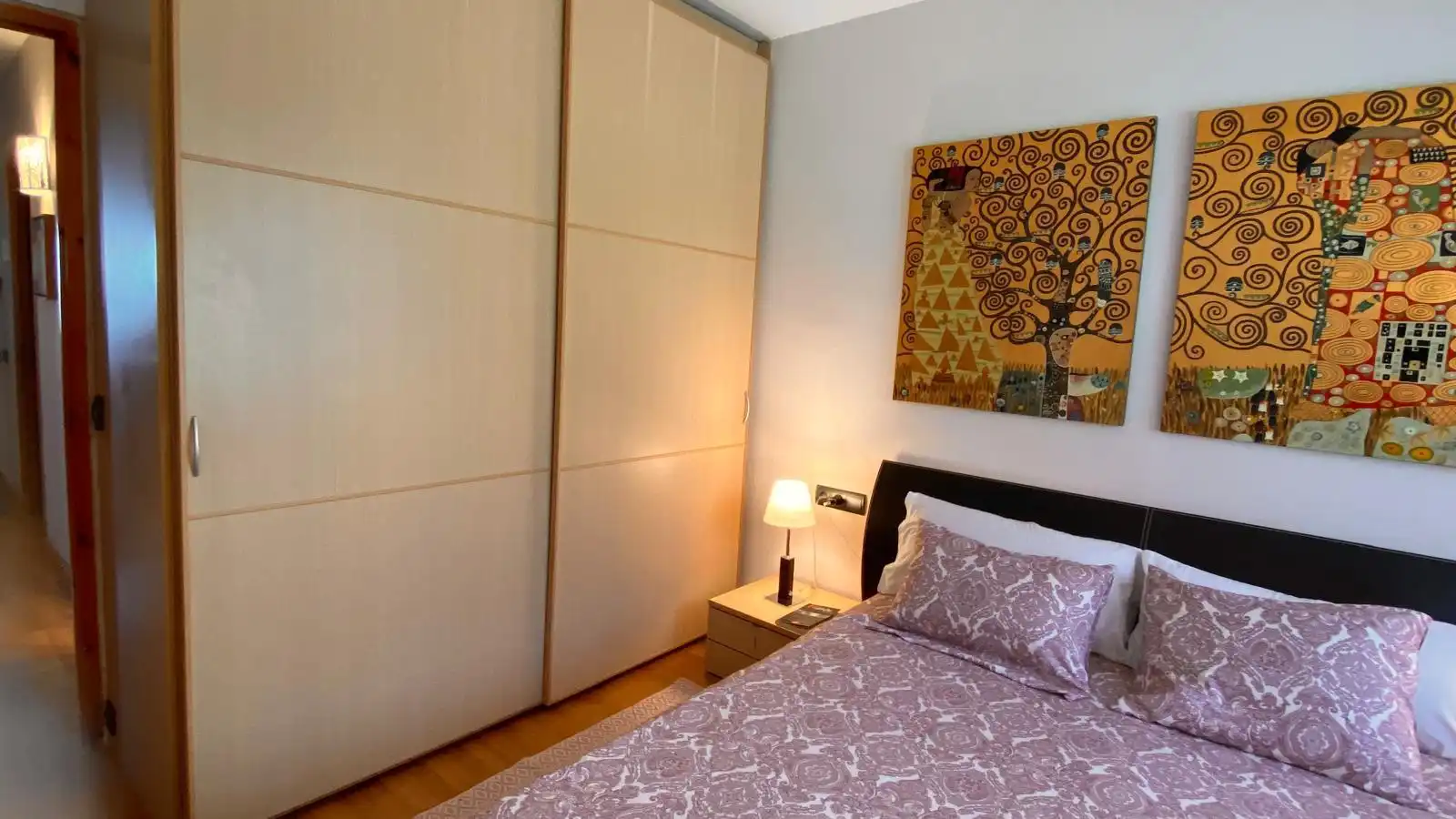 Bedroom of Flat for sale in Berga  with Heating, Terrace and Furnished