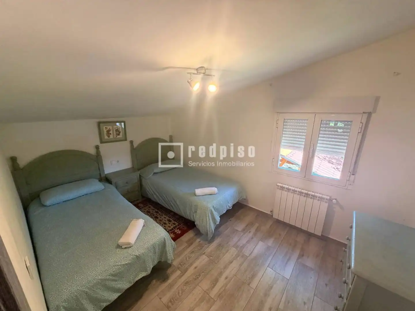 Habitación de Casa o chalet en venta en Santa María de la Alameda con Aire acondicionado, Calefacción y Trastero