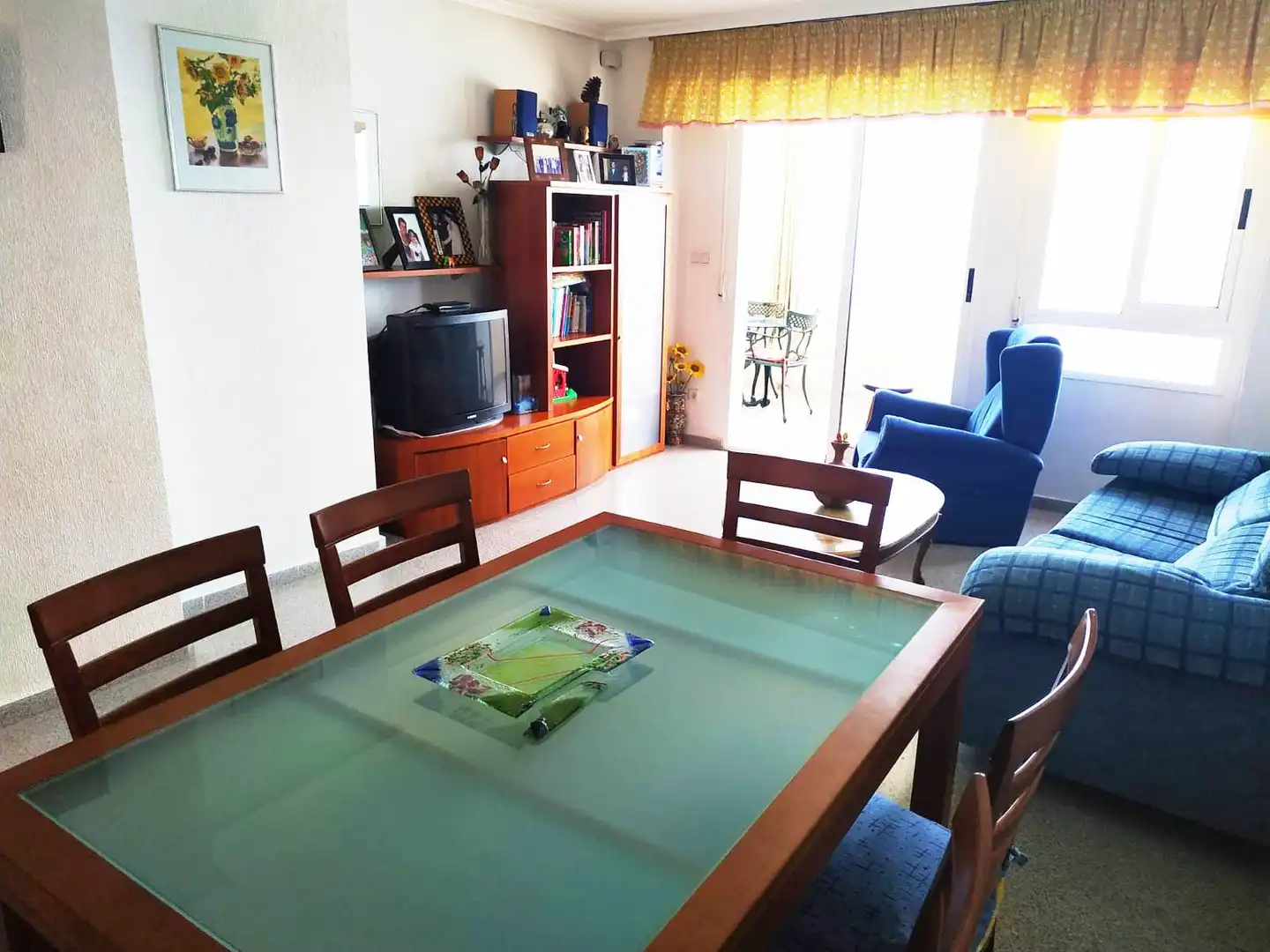 Comedor de Apartamento de alquiler en El Campello con Terraza, Piscina y Amueblado