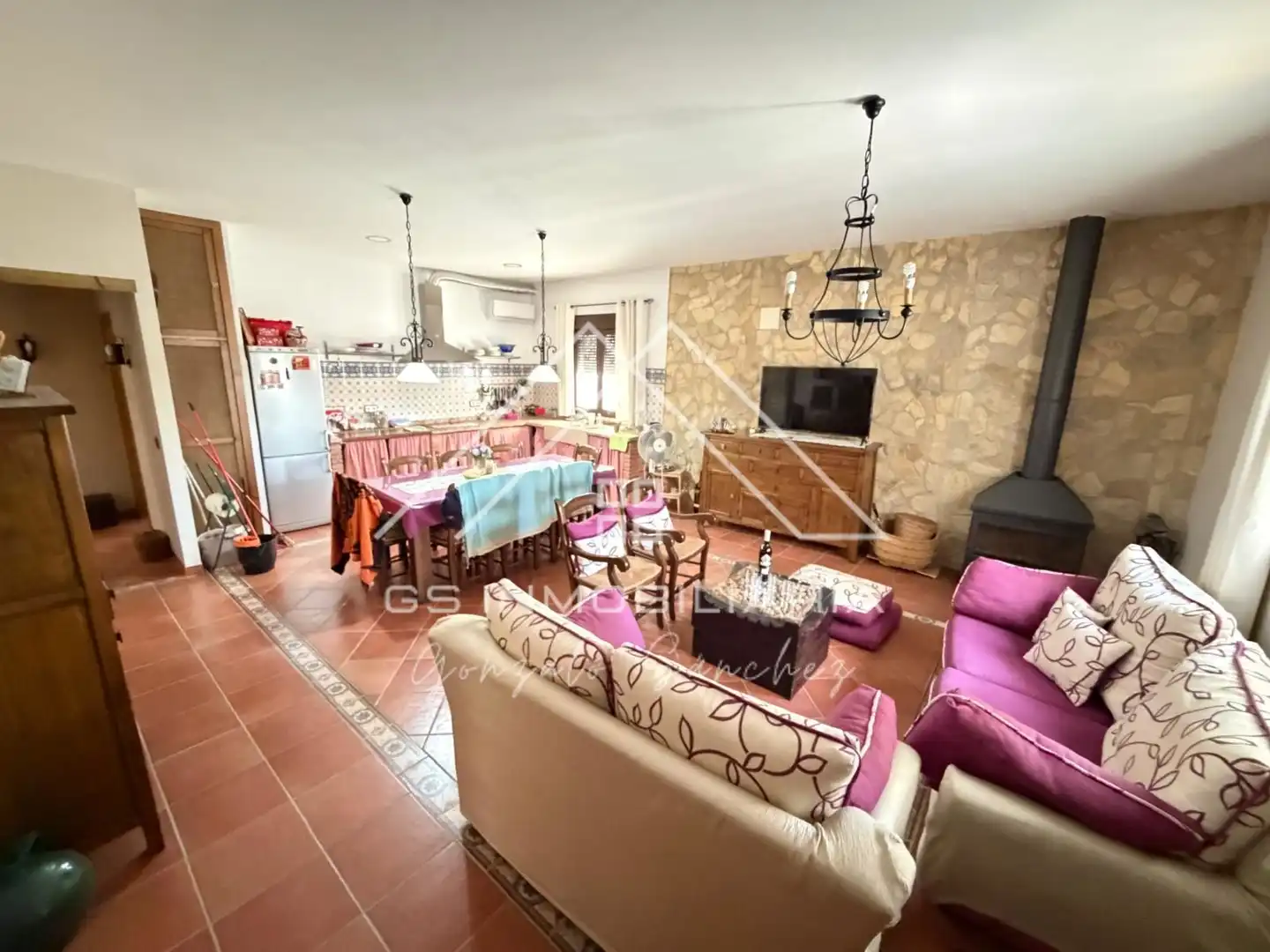 Sala d'estar de Casa o xalet en venda en Lucena