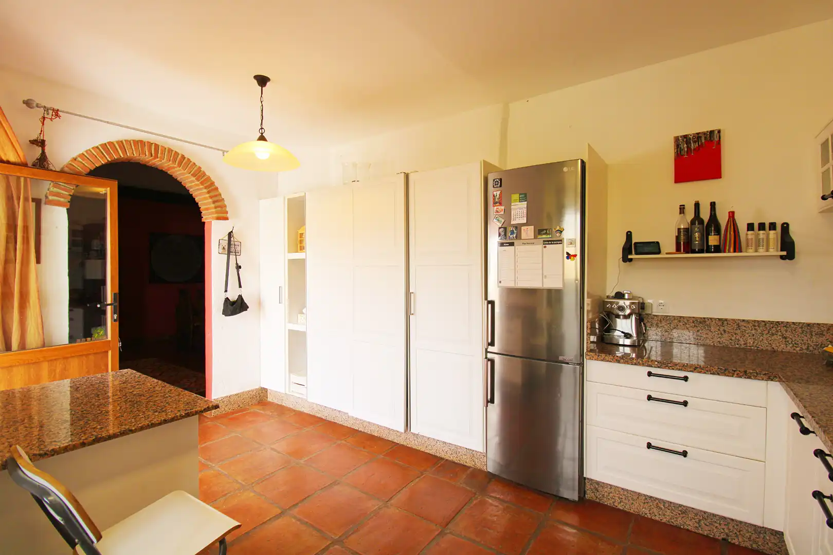 Cocina de Finca rústica en venta en Mijas con Aire acondicionado, Calefacción y Jardín privado