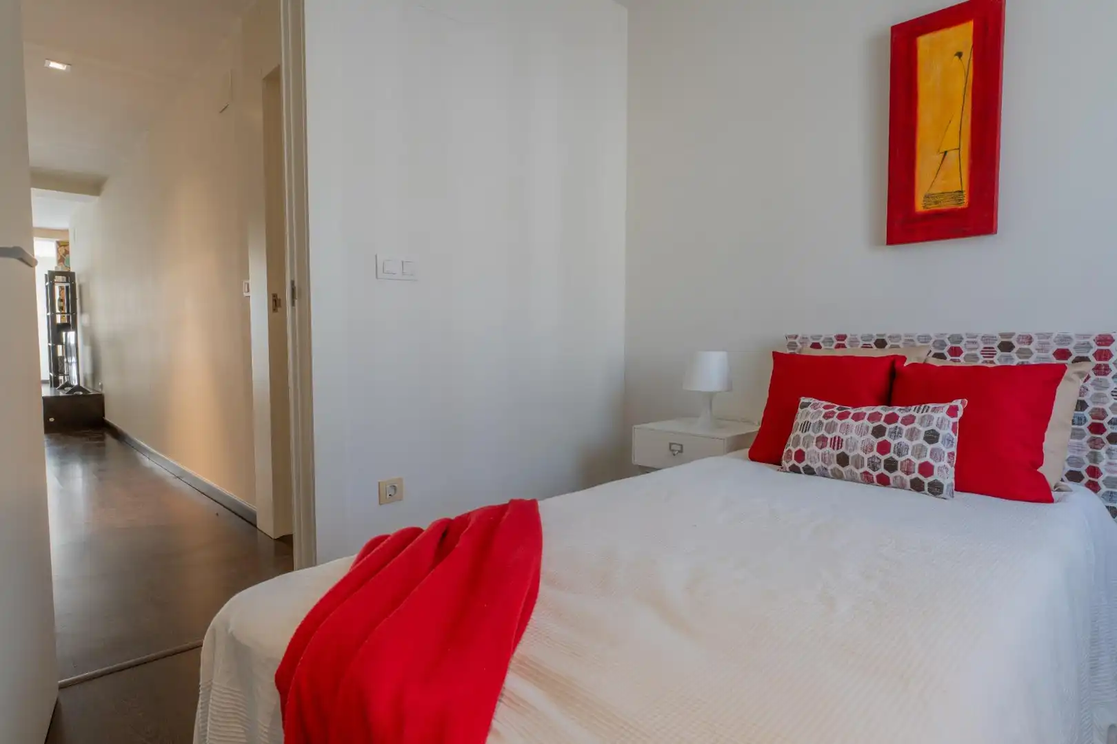 Schlafzimmer von Wohnung zum Verkauf in Elche / Elx mit Klimaanlage und Balkon