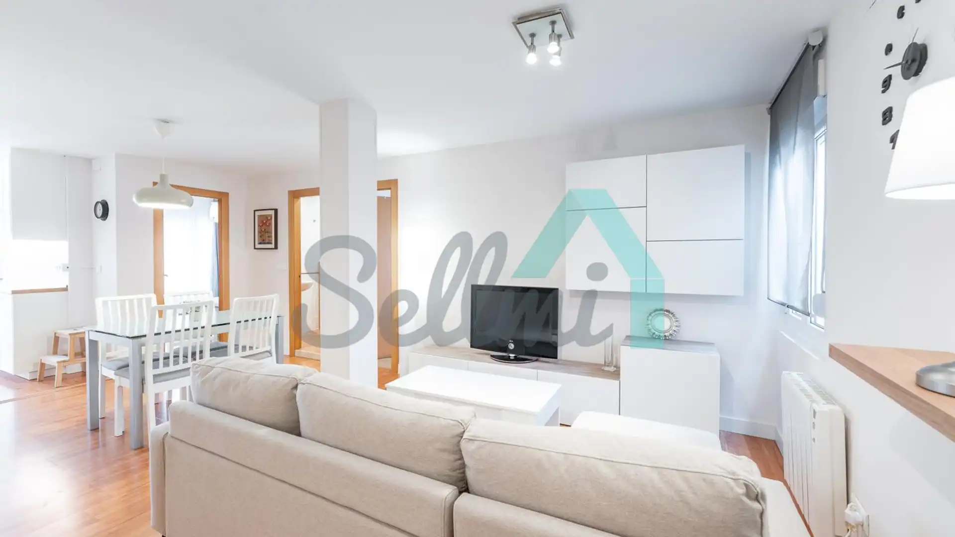 Living room of Flat for rent in Gijón   with Heating and Furnished