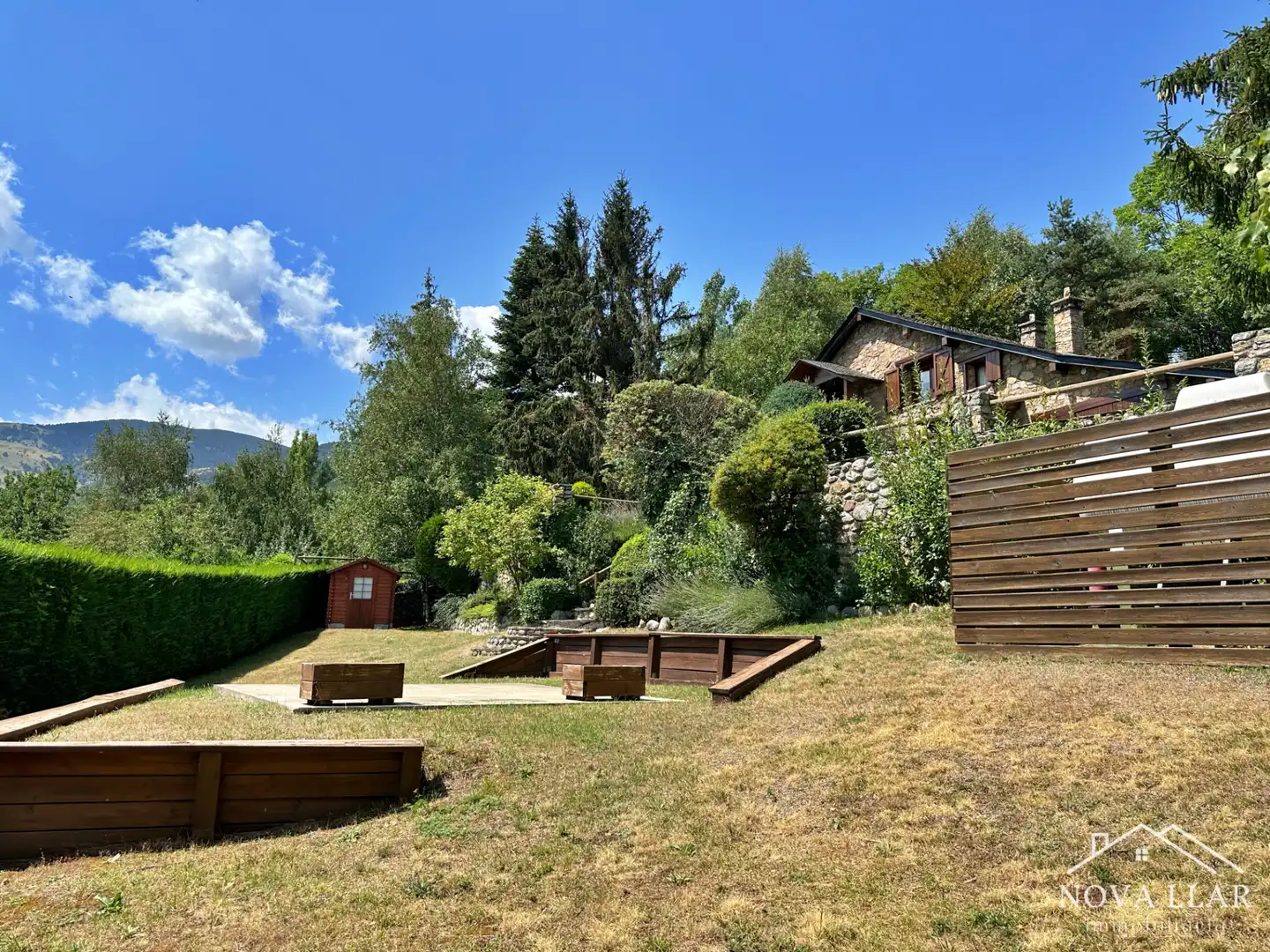 Jardín de Casa o chalet en venta en Toses con Calefacción, Jardín privado y Parquet