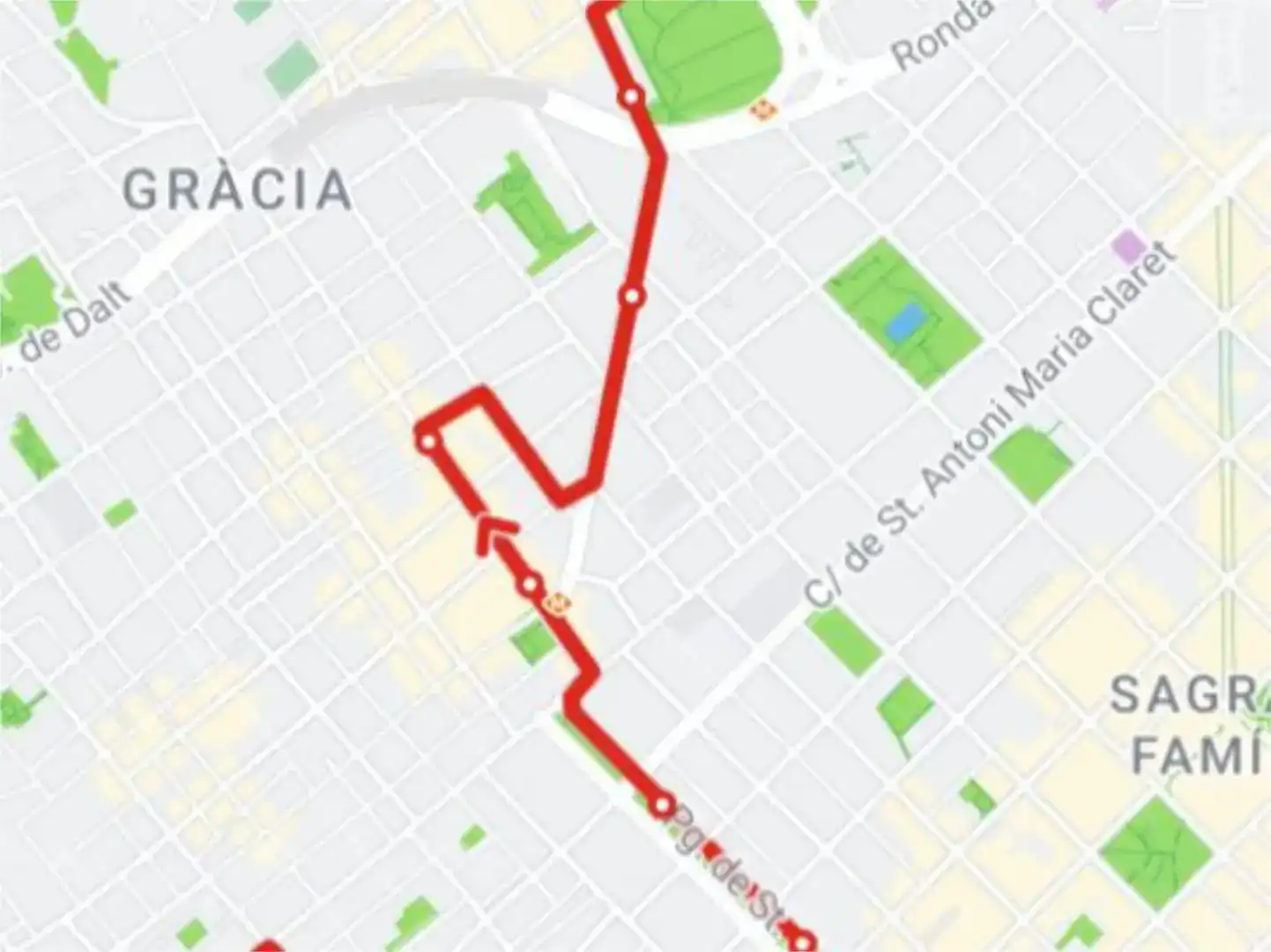 Außenansicht von Wohnung zum Verkauf in  Barcelona Capital