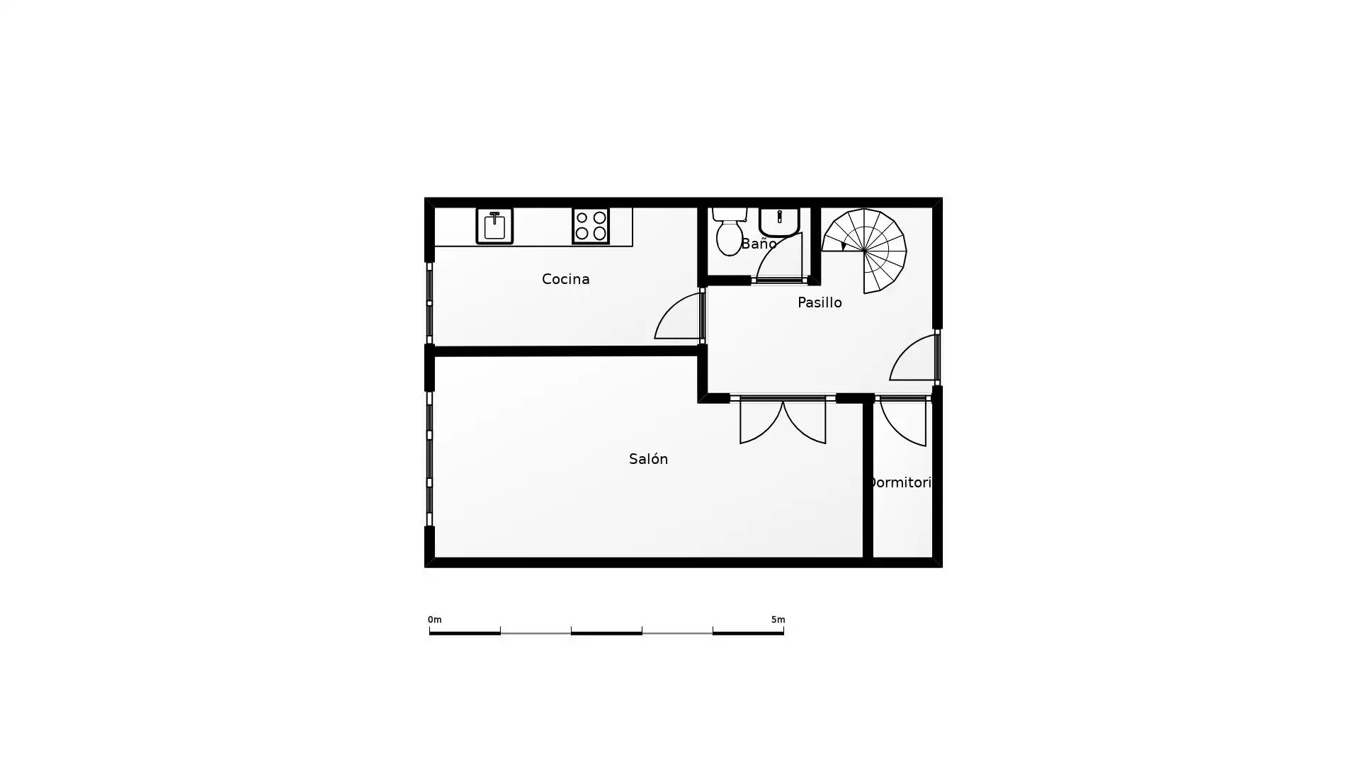 Dúplex en venta en Laviana con Parquet y Trastero