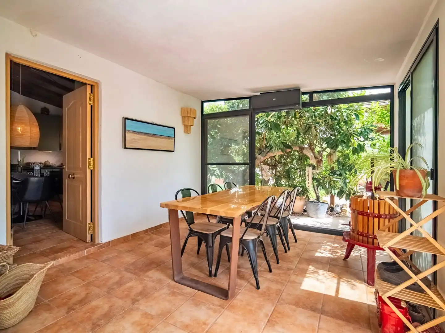 Comedor de Casa o chalet en venta en Callosa d'en Sarrià con Aire acondicionado, Jardín privado y Trastero