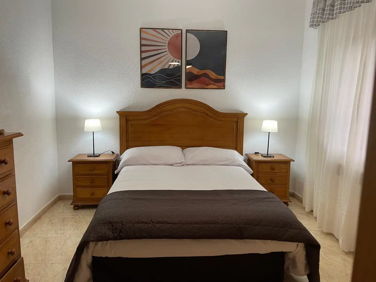 Dormitori de Casa o xalet de lloguer en Miengo amb Calefacció, Jardí privat i Terrassa