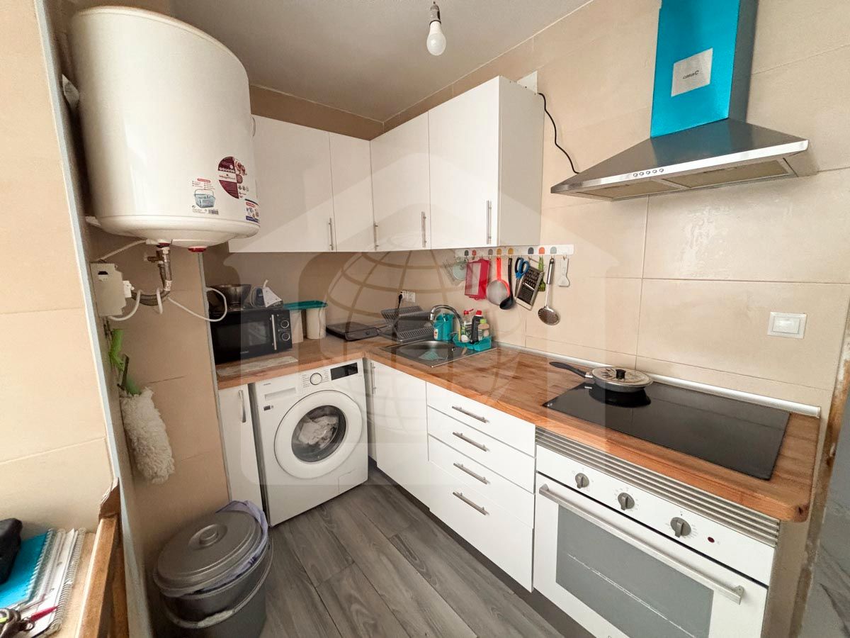 Kitchen of Flat for sale in Málaga Capital  with Furnished