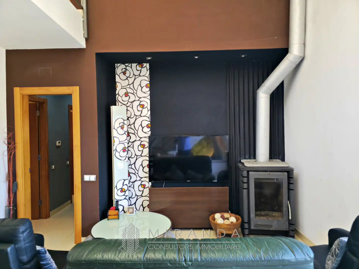 Sala de estar de Casa o chalet en venta en Bigues i Riells del Fai con Aire acondicionado, Calefacción y Jardín privado