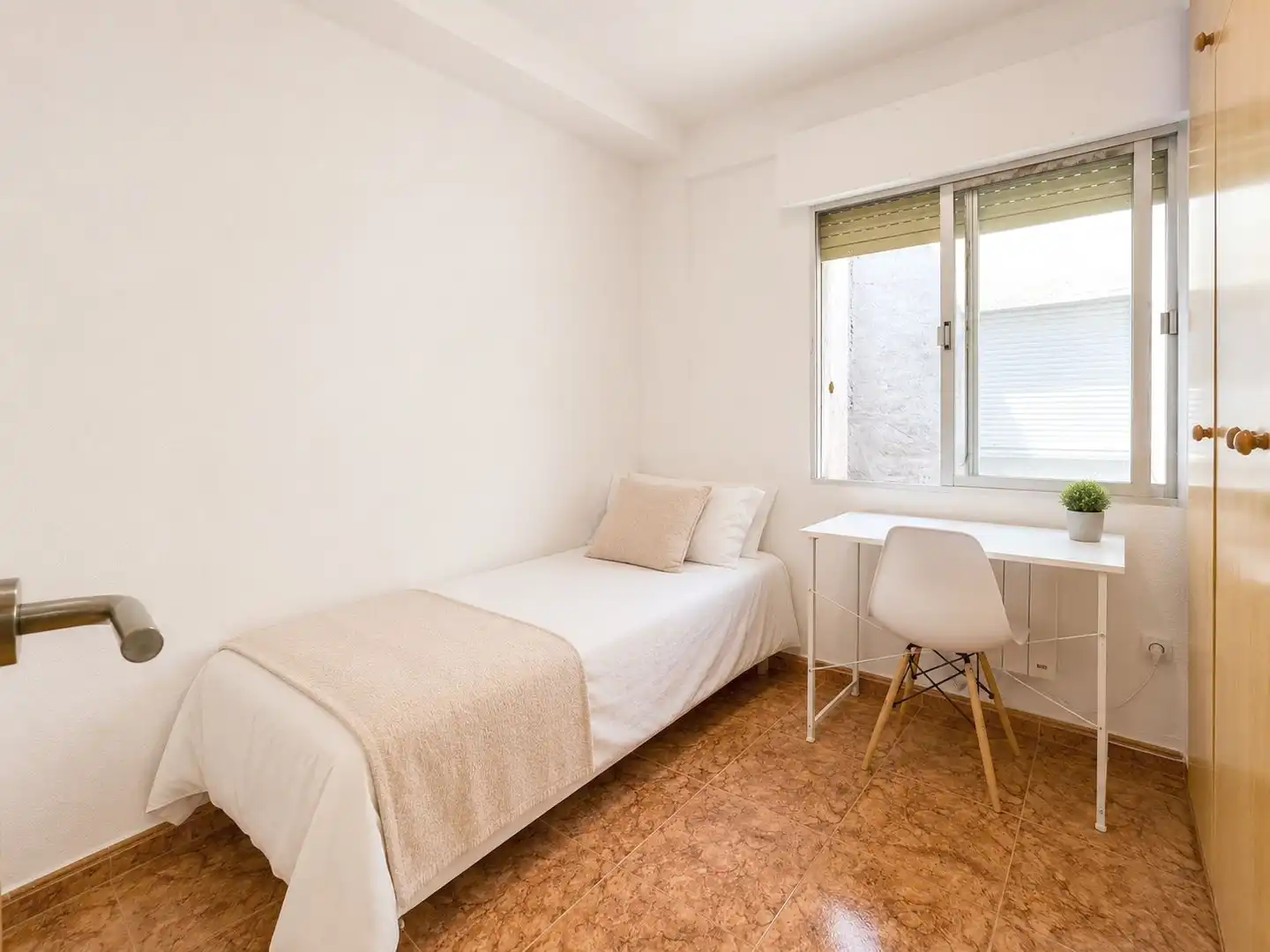 Bedroom of Flat for rent in Puertollano  with Air Conditioner, Heating and Furnished
