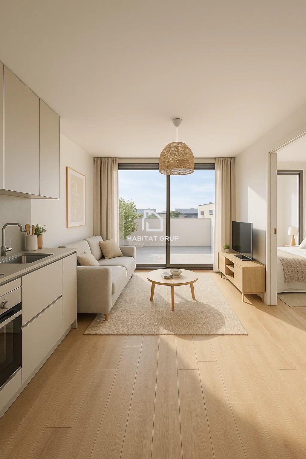 Living room of Flat for sale in Ferreries  with Heating