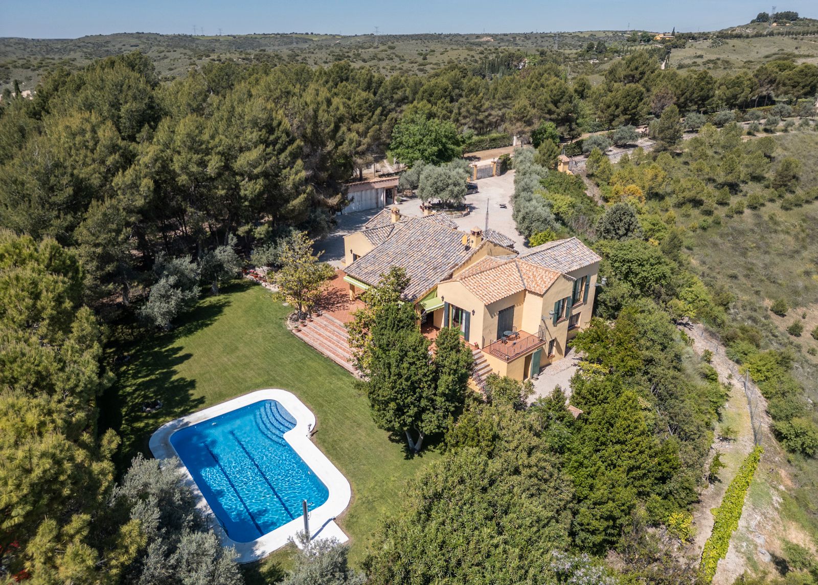 Garden of Country house for sale in Chinchón  with Air Conditioner, Heating and Private garden