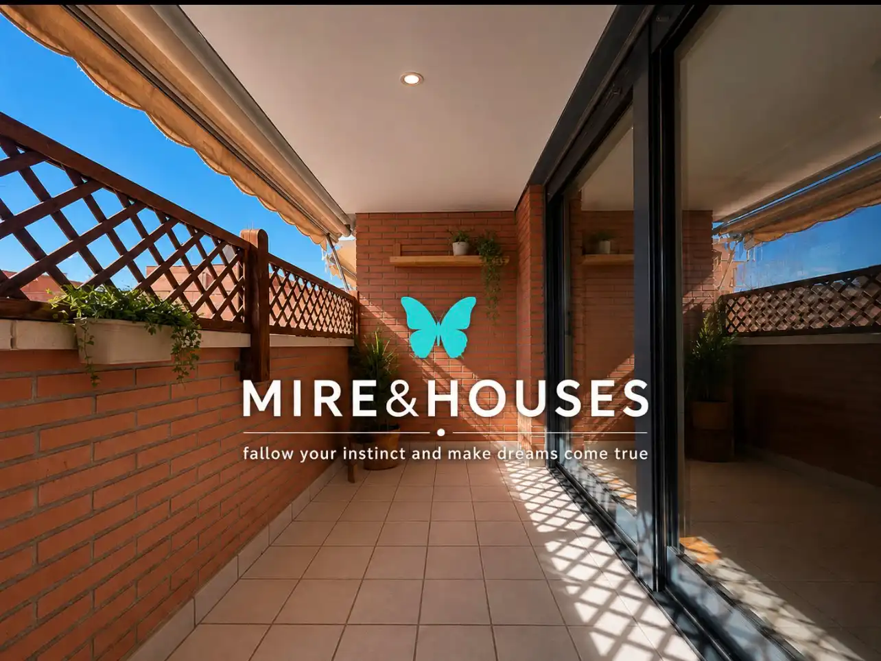 Terraza de Ático en venta en Alcobendas con Aire acondicionado, Calefacción y Jardín privado