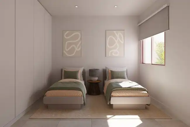 Bedroom of Houses for sale in Torre-Pacheco  with Air Conditioner, Private garden and Swimming Pool