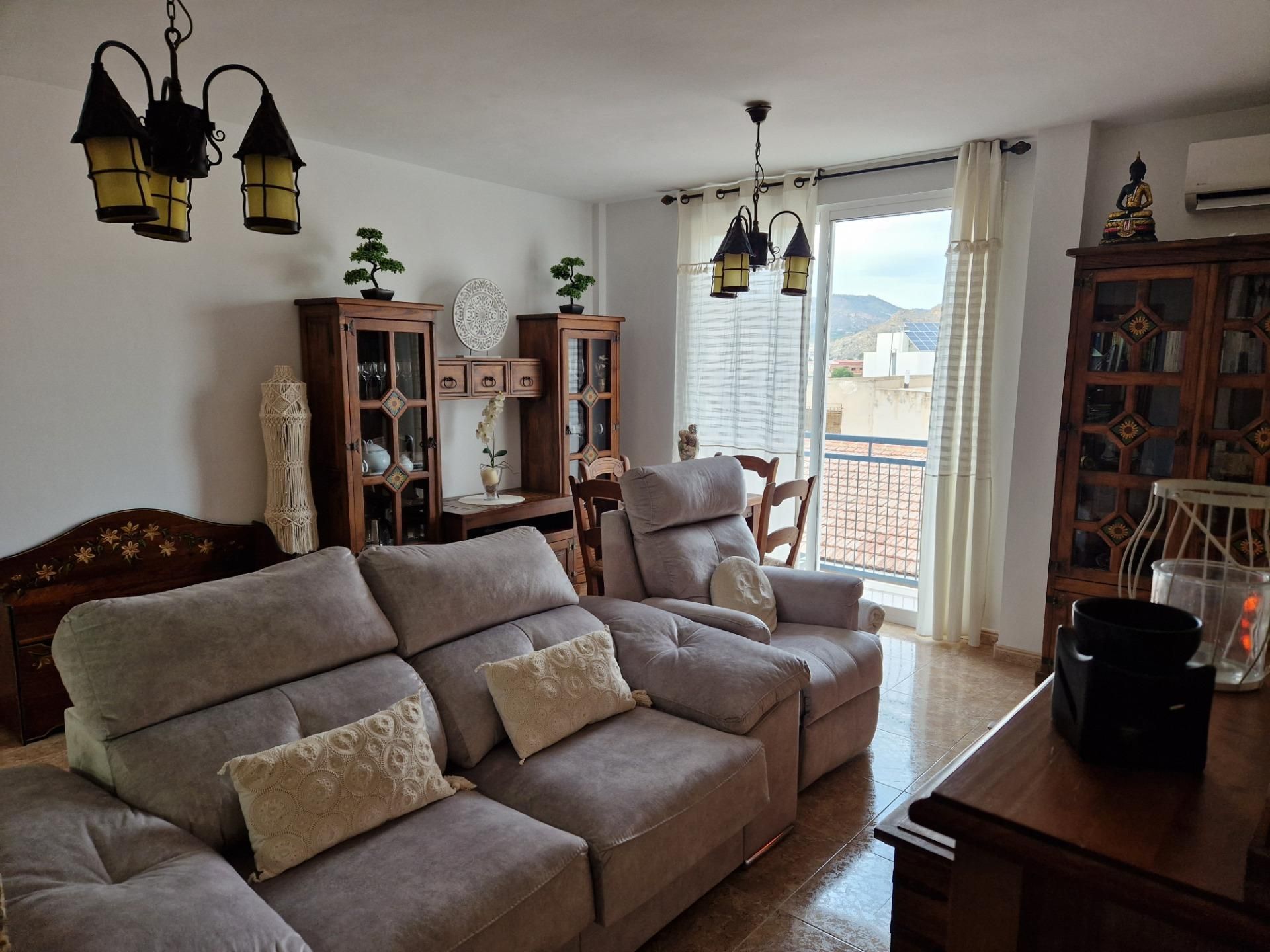 Sala d'estar de Pis en venda en Archena amb Aire condicionat i Terrassa