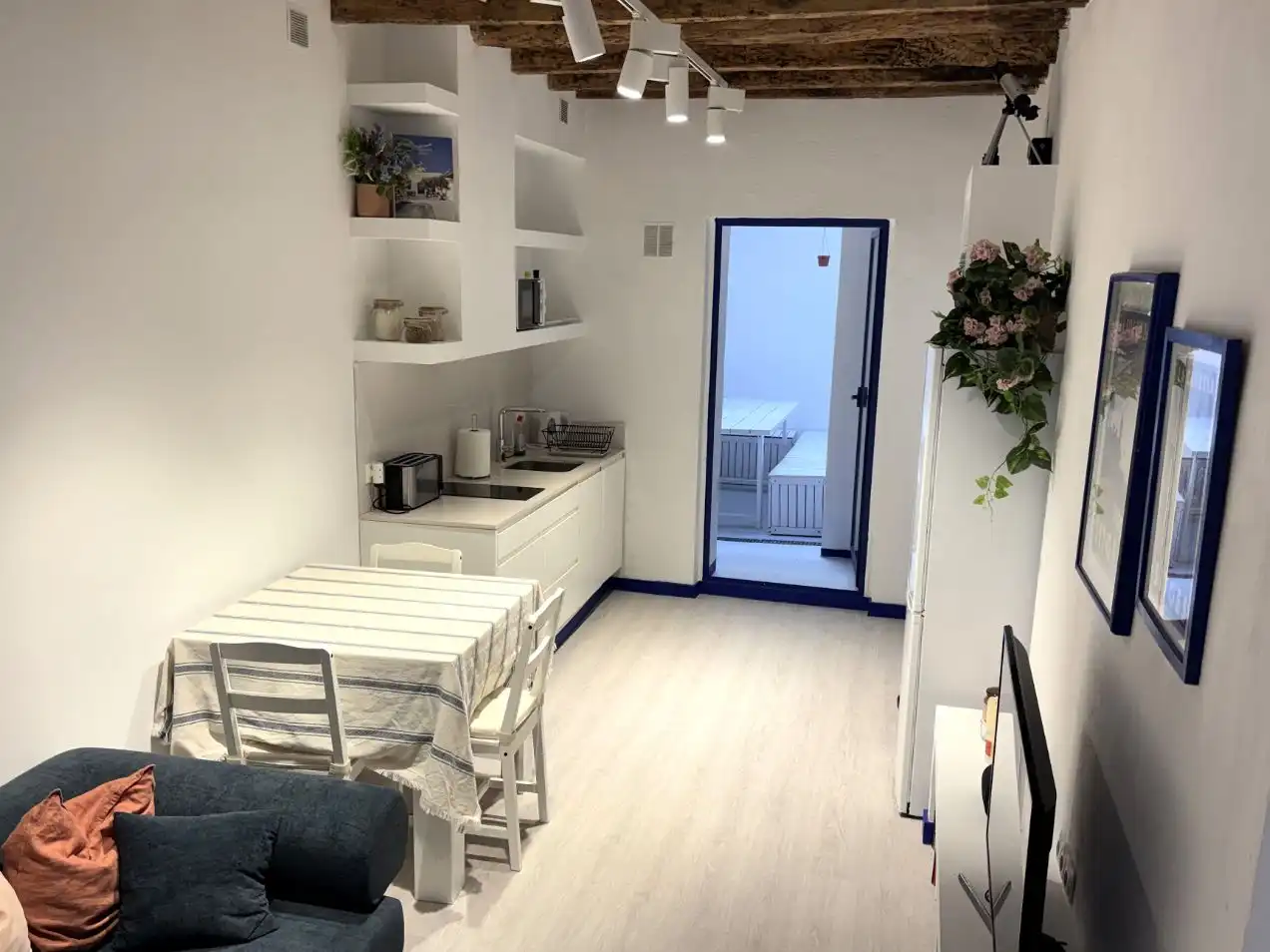 Kitchen of Apartments for rent in Sitges  with Air Conditioner, Heating and Furnished