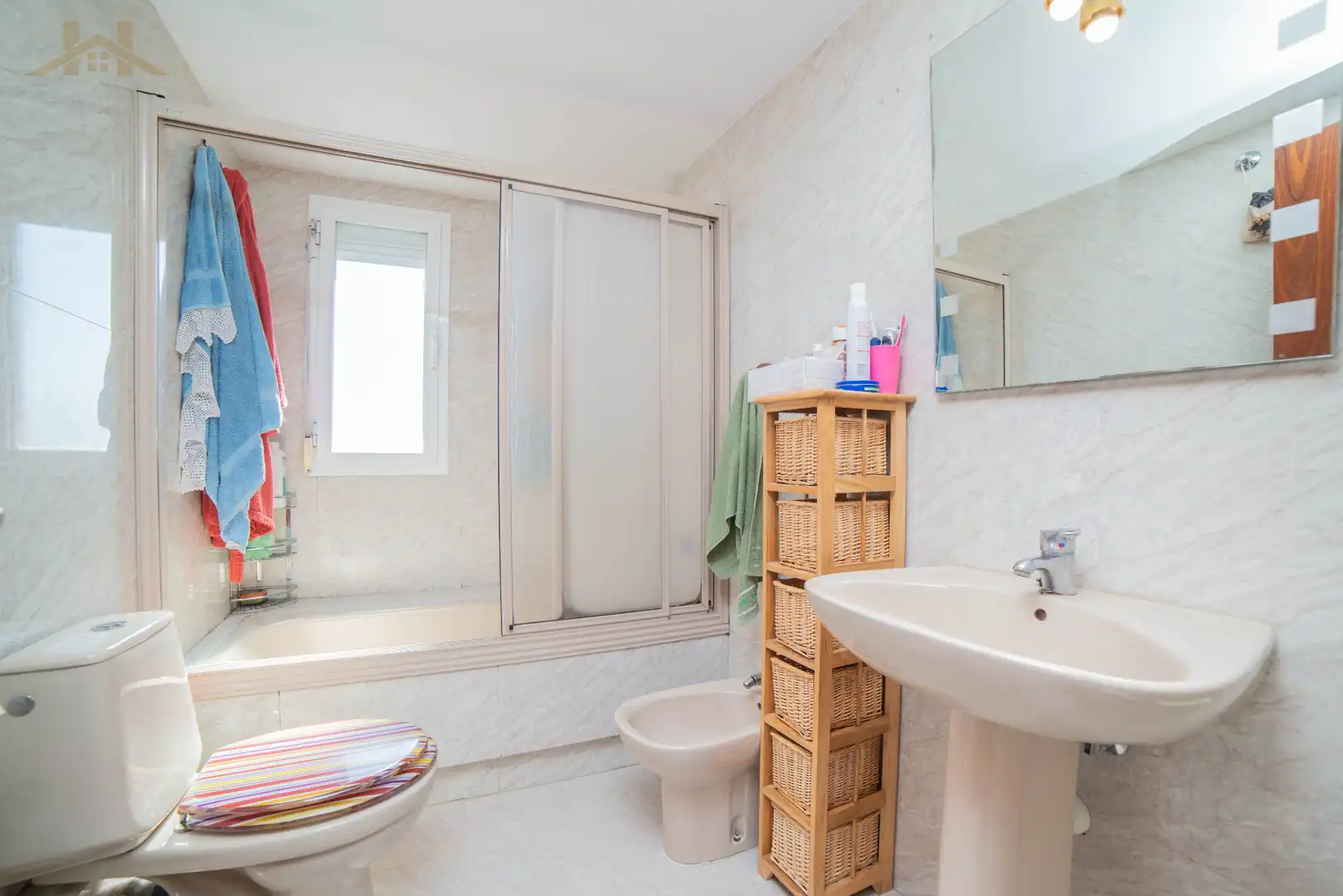 Baño de Casa adosada en venta en Cubas de la Sagra con Calefacción, Jardín privado y Piscina