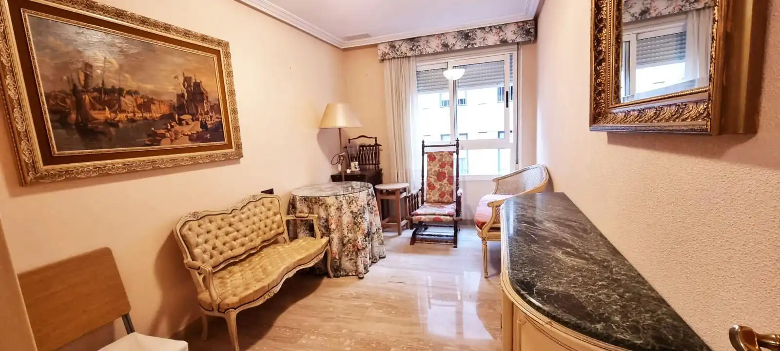 Wohnzimmer von Wohnung zum Verkauf in Elche / Elx mit Klimaanlage und Abstellraum