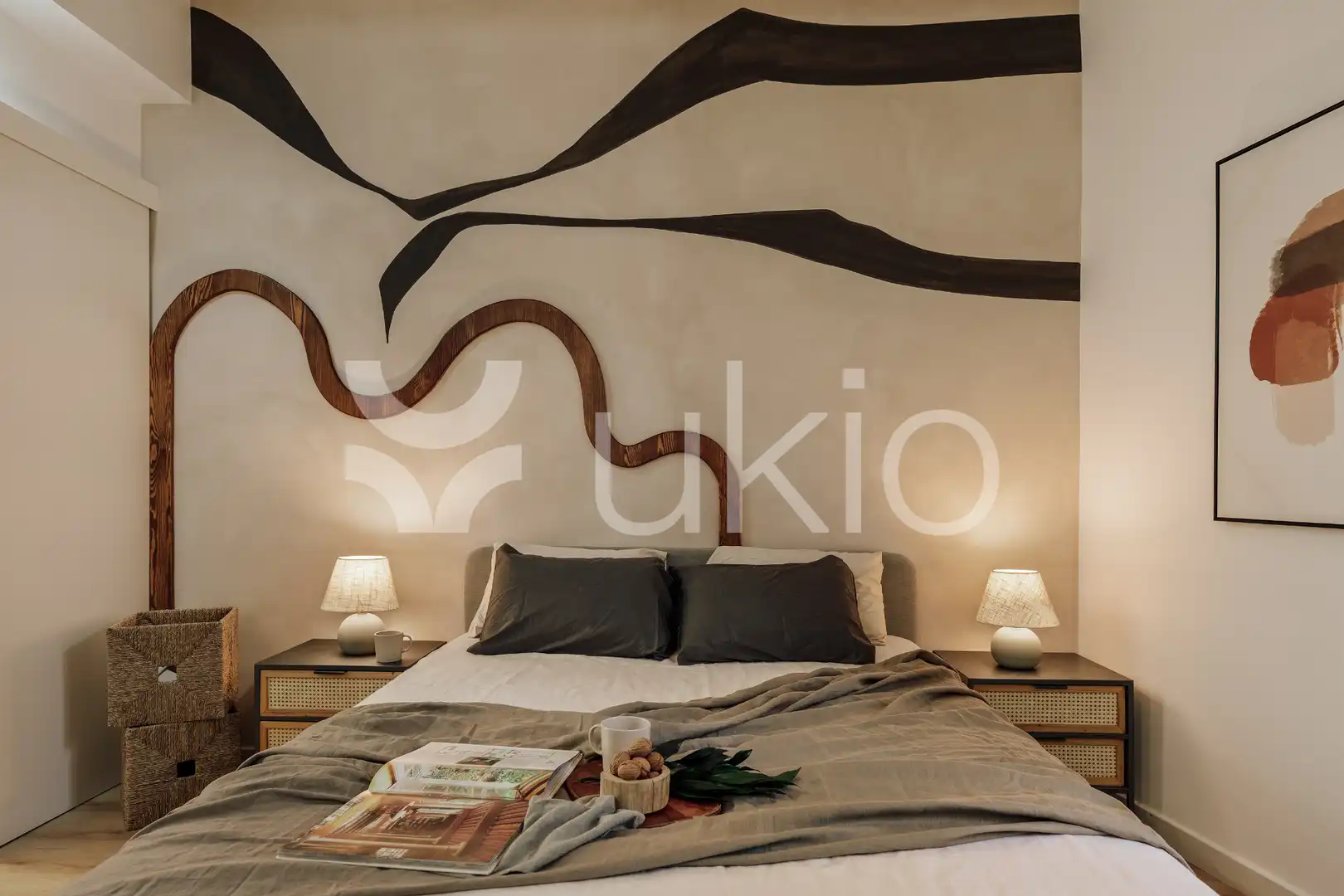Bedroom of Apartments for rent in Barcelona  with Air Conditioner, Heating and Furnished