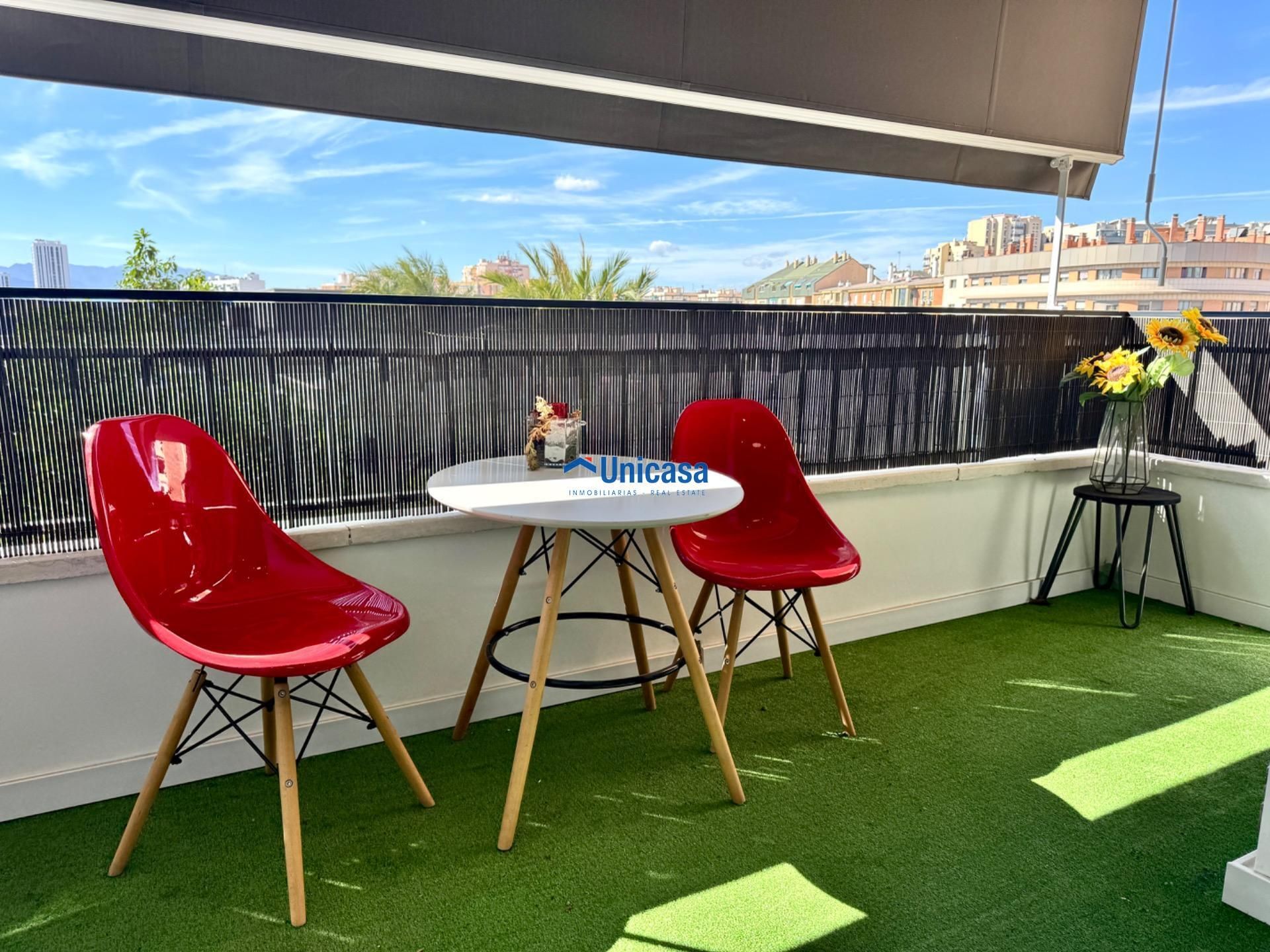 Terrace of Flat for sale in Málaga Capital  with Air Conditioner, Heating and Terrace