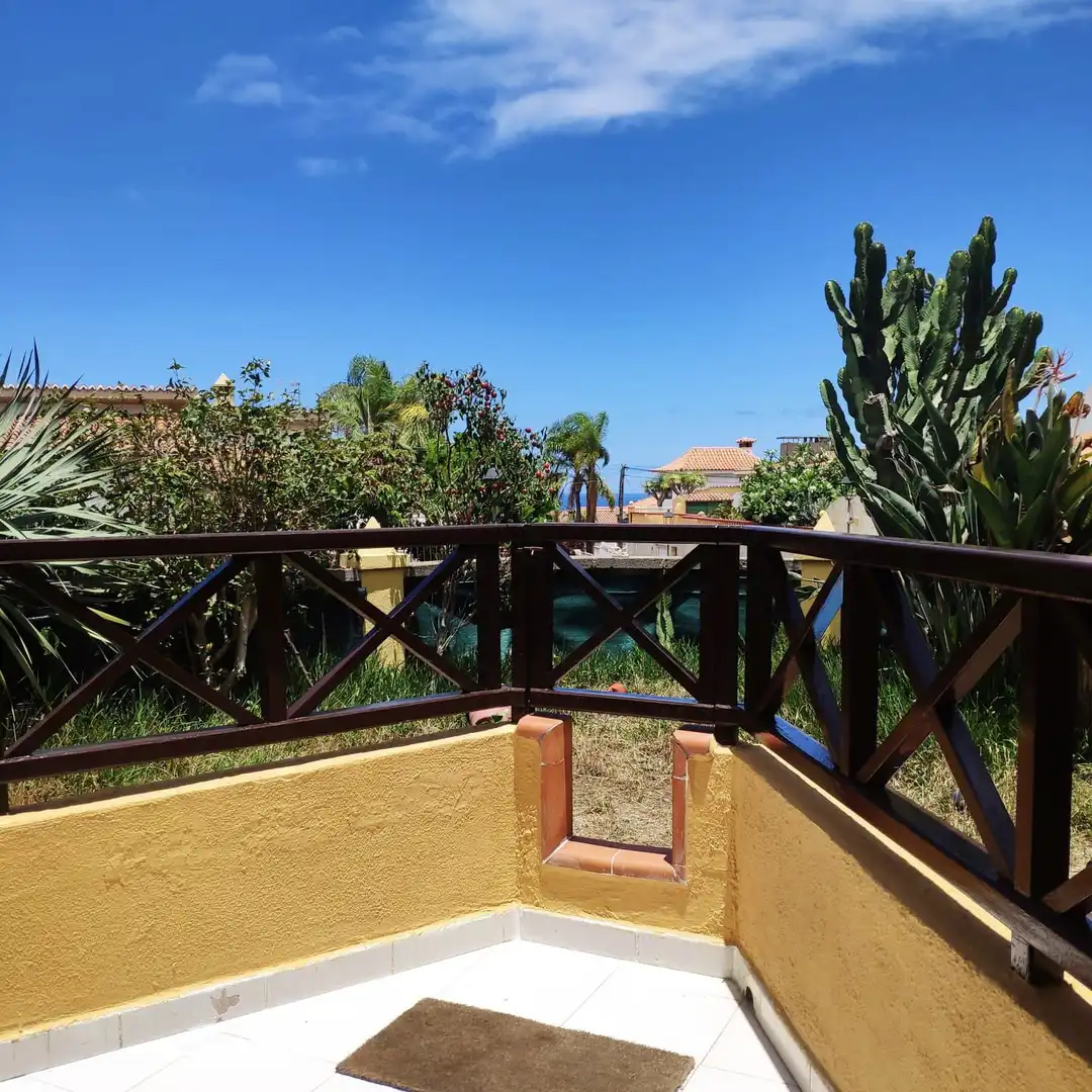 Terrasse von Wohnung zum Verkauf in Los Realejos mit Privatgarten, Terrasse und Möbliert