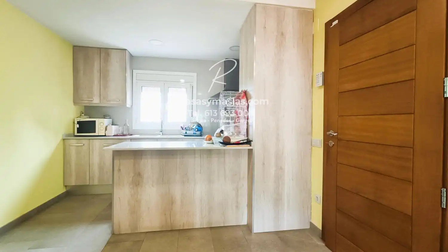 Cocina de Finca rústica en venta en Mediona con Calefacción, Jardín privado y Piscina