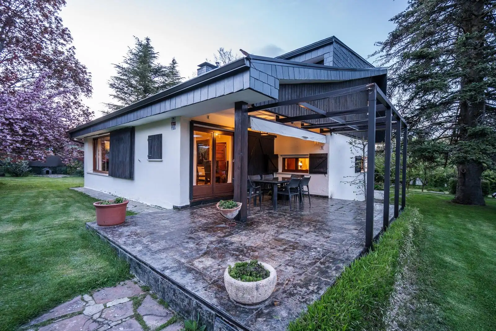 Terraza de Casa o chalet en venta en El Espinar con Calefacción, Jardín privado y Terraza