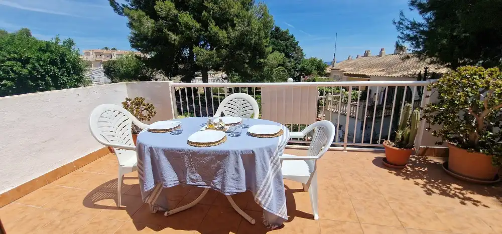 Terraza de Apartamento en venta en Santa Pola con Aire acondicionado, Terraza y Amueblado