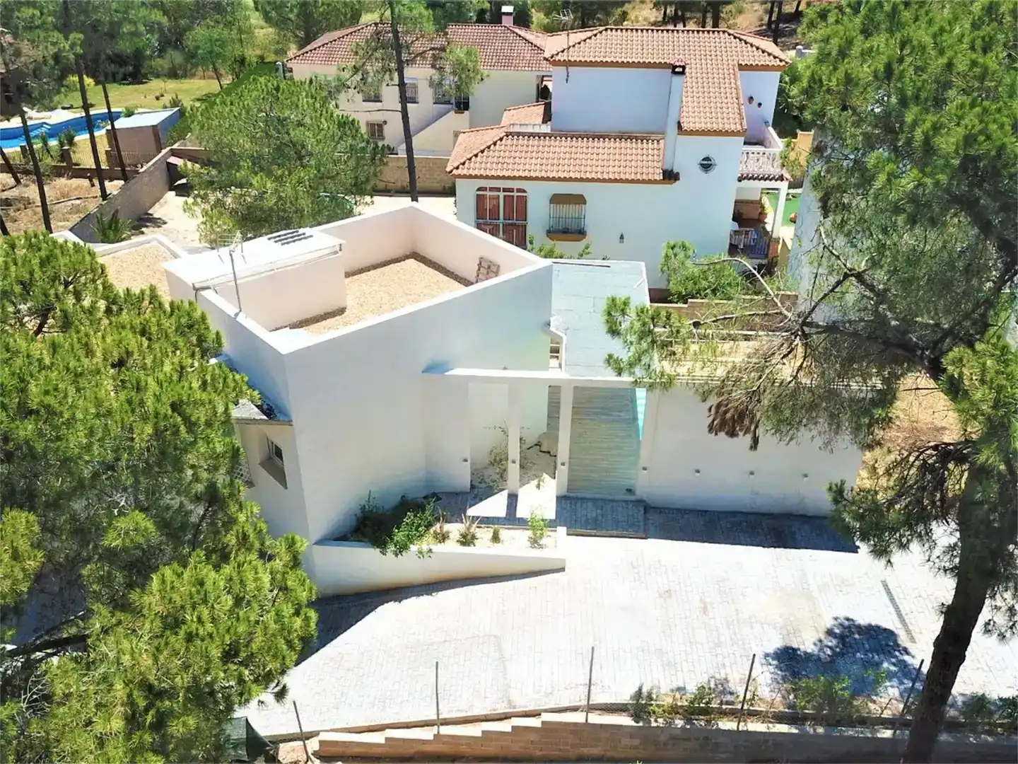 Vista exterior de Casa o xalet en venda en Isla Cristina amb Piscina