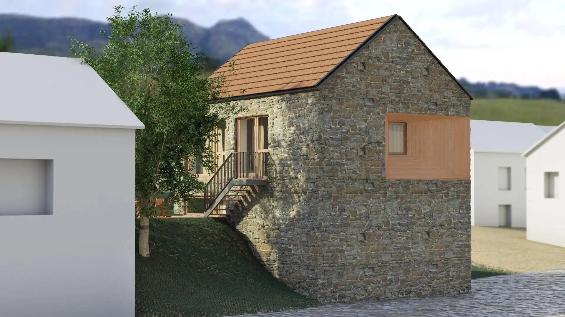 Exterior view of Residential for sale in Aragüés del Puerto
