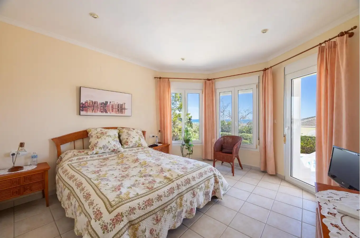 Habitación de Casa o chalet de alquiler en Dénia con Aire acondicionado, Calefacción y Jardín privado