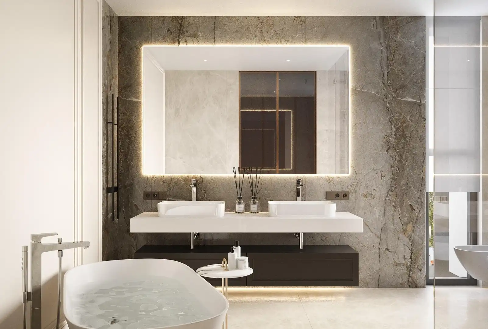 Bathroom of Houses for sale in Marbella  with Air Conditioner, Heating and Private garden