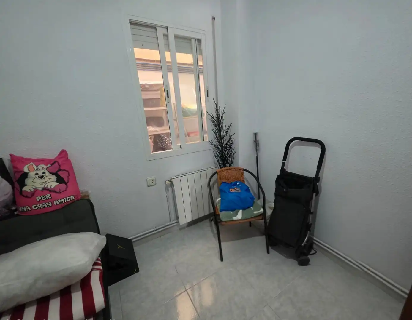 Schlafzimmer von Wohnung zum Verkauf in Vilanova i la Geltrú mit Heizung, Terrasse und Ofen