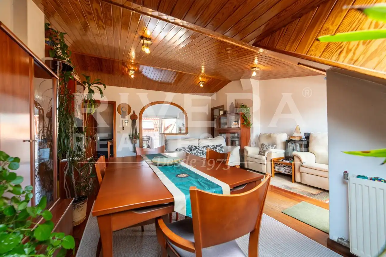 Living room of Attic for sale in Vigo   with Heating, Terrace and Storage room