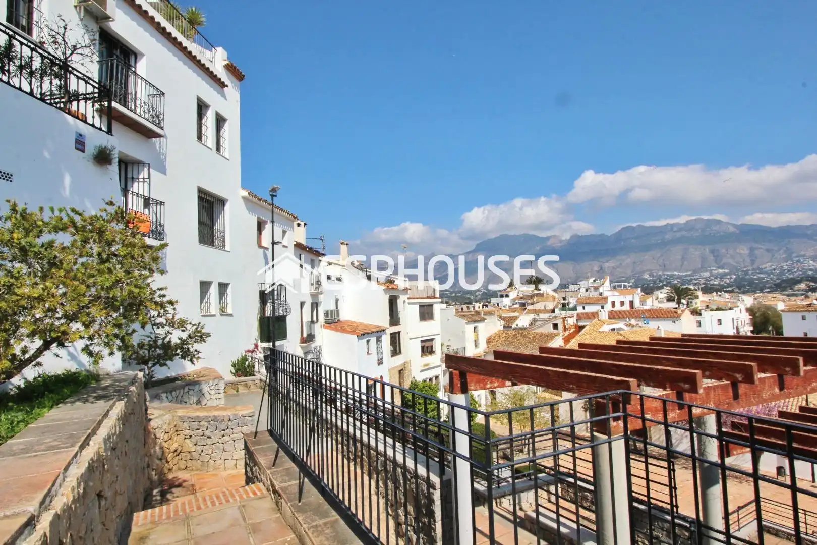 Außenansicht von Haus oder Chalet zum Verkauf in Altea mit Klimaanlage, Möbliert und Balkon