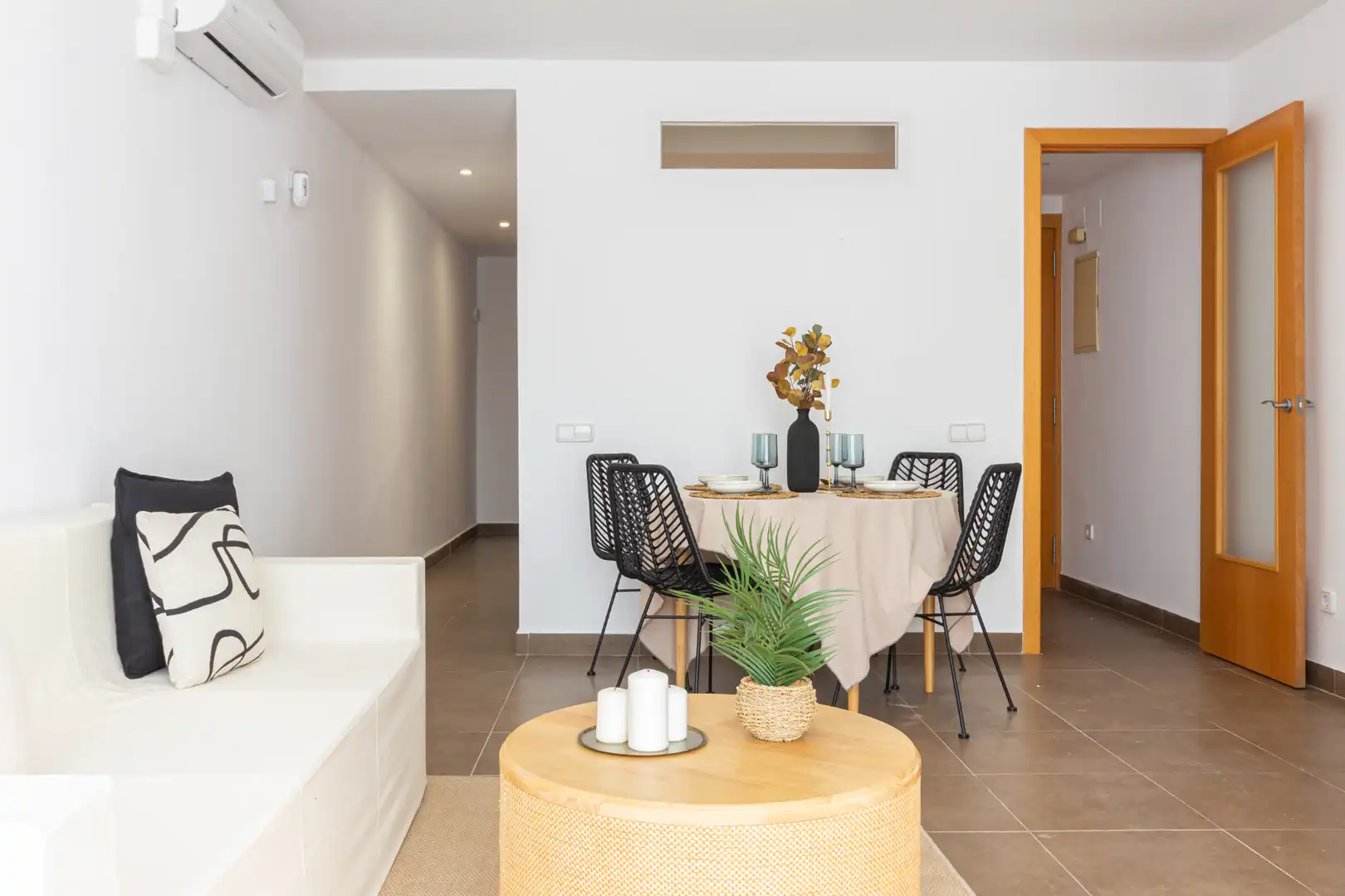 Menjador de Dúplex en venda en Terrassa amb Aire condicionat, Parquet i Terrassa