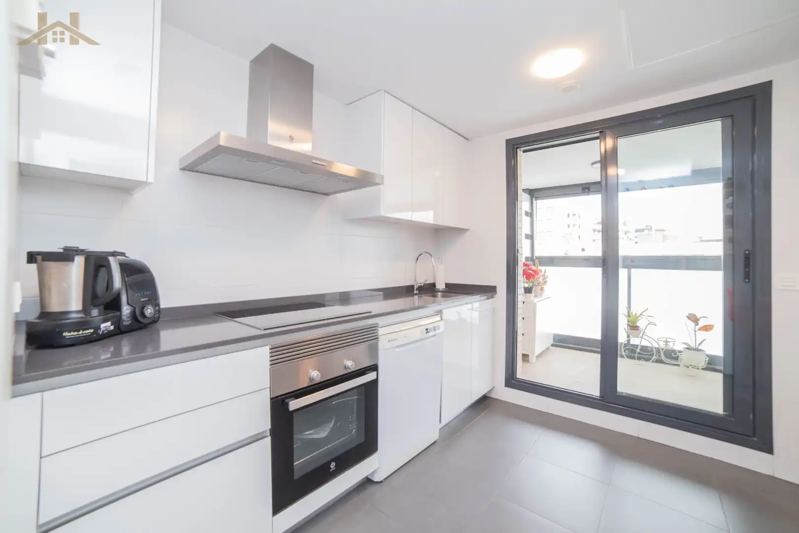 Cocina de Ático en venta en Móstoles con Aire acondicionado, Calefacción y Terraza
