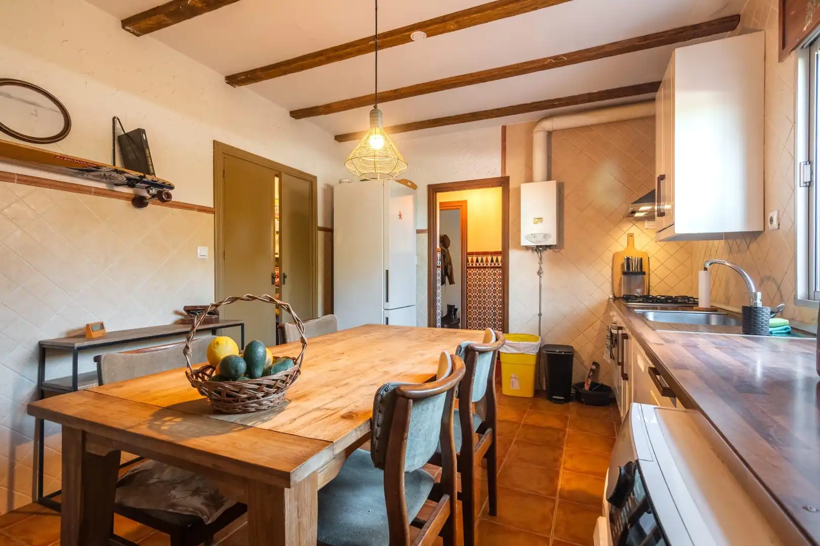 Cocina de Finca rústica en venta en Lepe con Calefacción, Jardín privado y Terraza