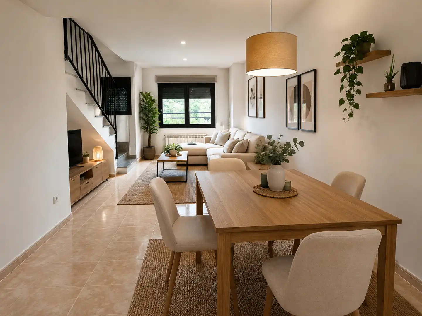Sala de estar de Dúplex en venta en Alameda de la Sagra con Calefacción