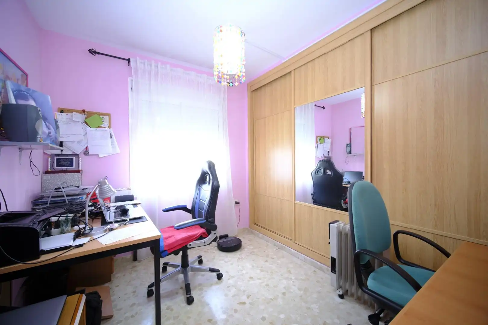 Bedroom of Flat for rent in Alcalá de Guadaira  with Air Conditioner and Furnished