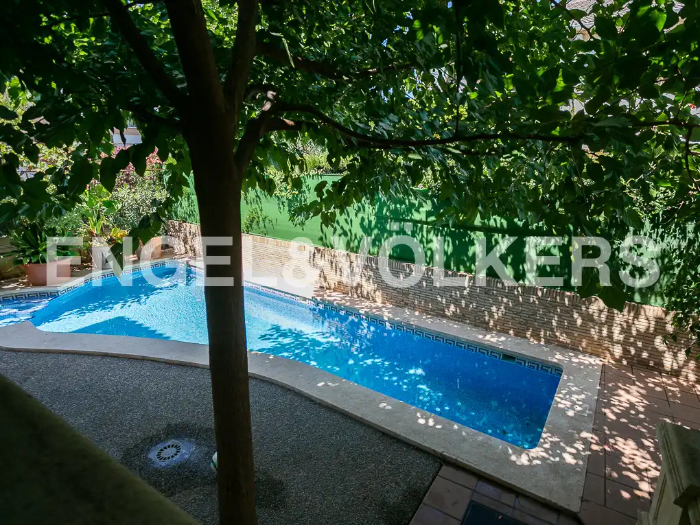 Piscina de Casa o chalet en venta en Picanya con Aire acondicionado, Calefacción y Jardín privado